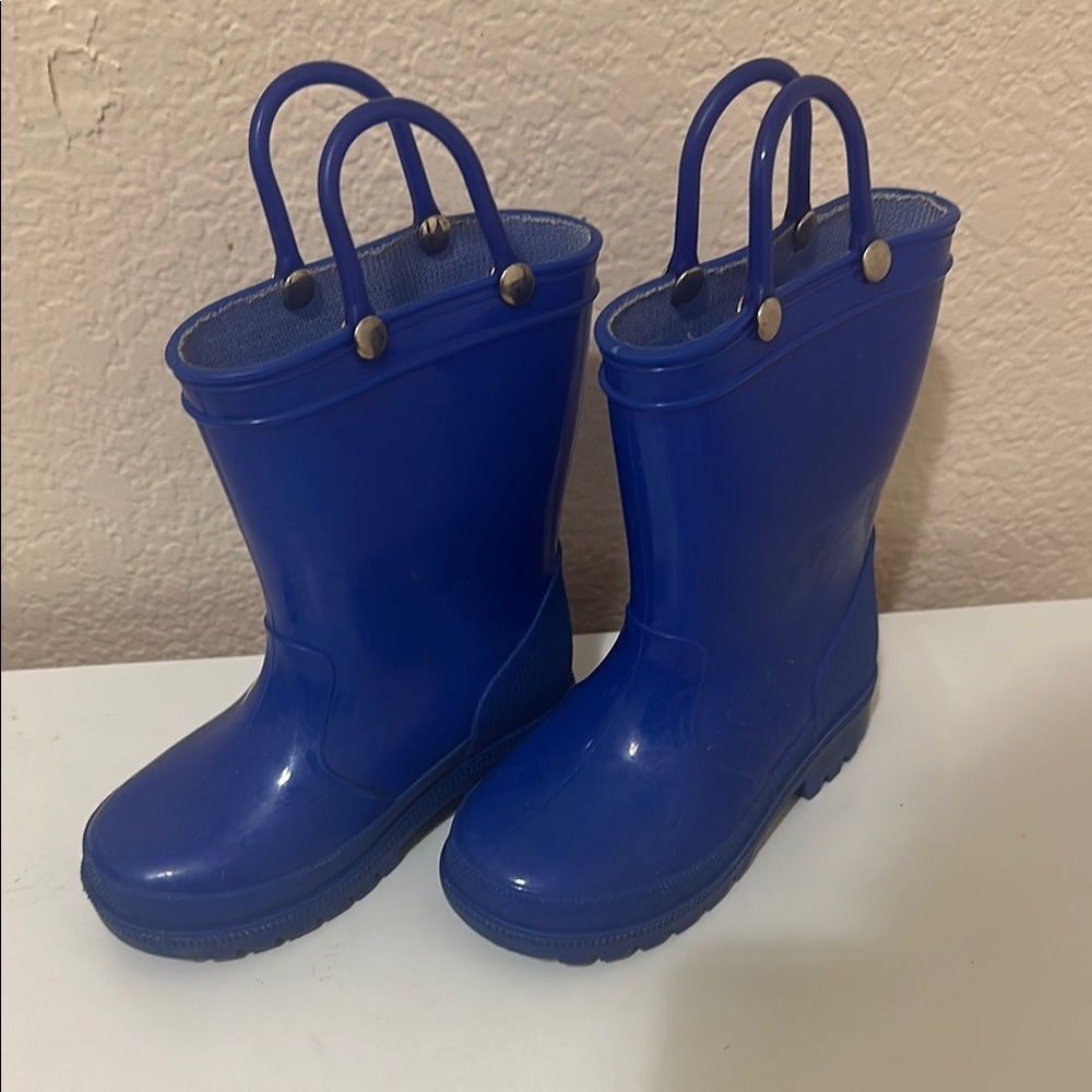 Blue Rain Boots